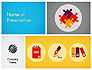 Presentation with Flat Icons slide 1