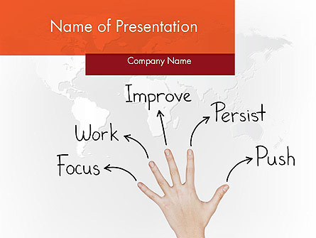 Success Principles Presentation Template, Master Slide