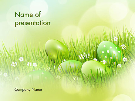 Easter Theme Presentation Template, Master Slide