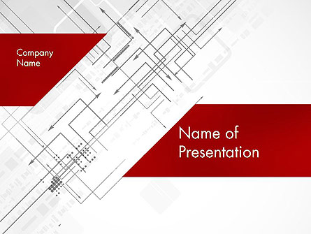 Multi-Directional Arrows Presentation Template, Master Slide