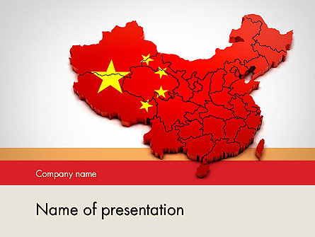 Map of China Presentation Template, Master Slide