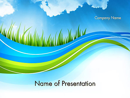 Clean Nature Presentation Template, Master Slide