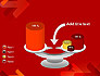 Arrows on Red Background slide 10