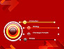 Arrows on Red Background slide 3