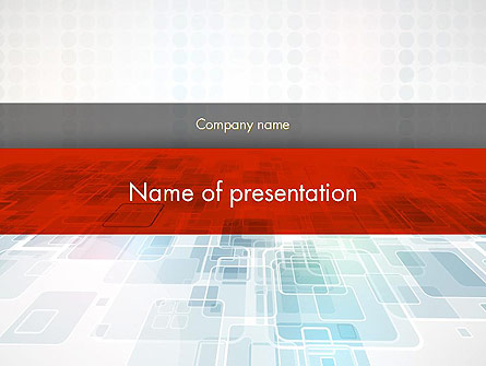 Abstract Business Background Presentation Template, Master Slide