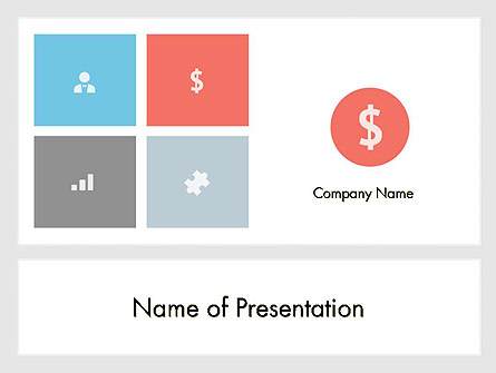 Minimalist Financial Presentation Presentation Template, Master Slide