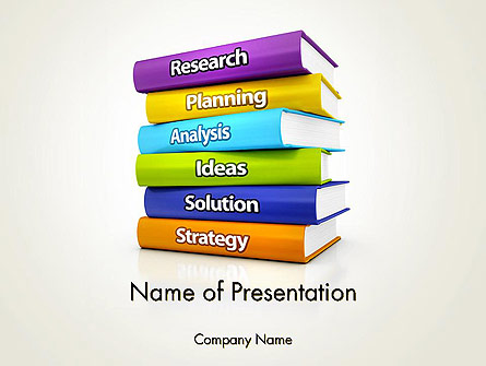 Financial Planning Knowledge Base Presentation Template, Master Slide