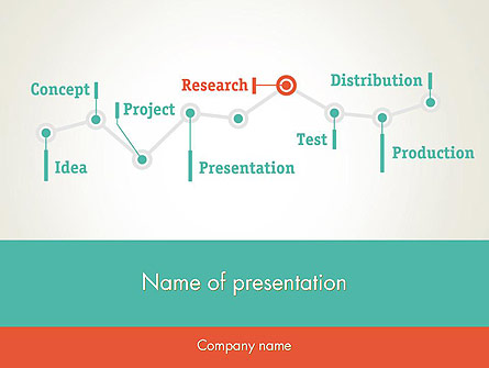 From Idea to Production Presentation Template, Master Slide