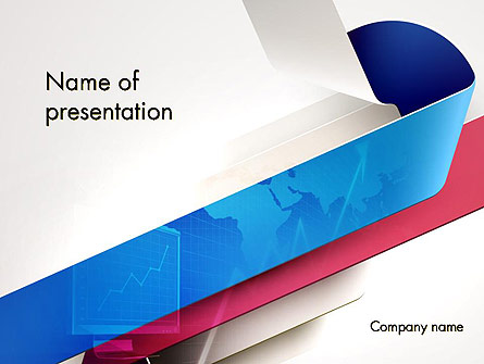 Business Related Theme Presentation Template, Master Slide