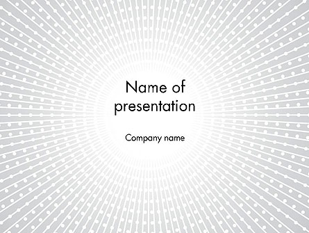 Radial Speed Lines Presentation Template, Master Slide