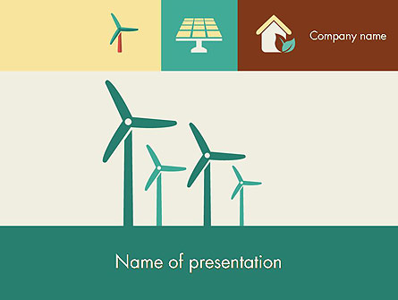 Renewable Energy Presentation Presentation Template, Master Slide