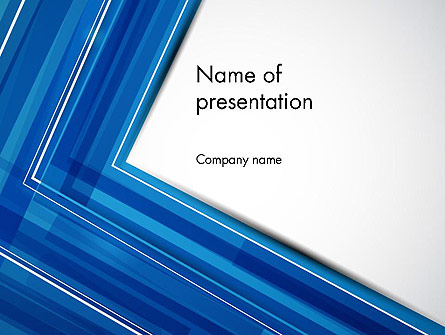 Abstract Angle Presentation Template, Master Slide
