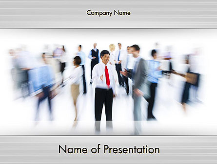 Talent Recruitment Presentation Template, Master Slide