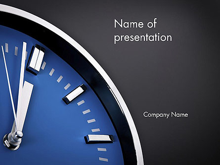 Time To Move Presentation Template, Master Slide