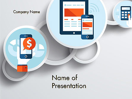 Mobile Application Presentation Template, Master Slide