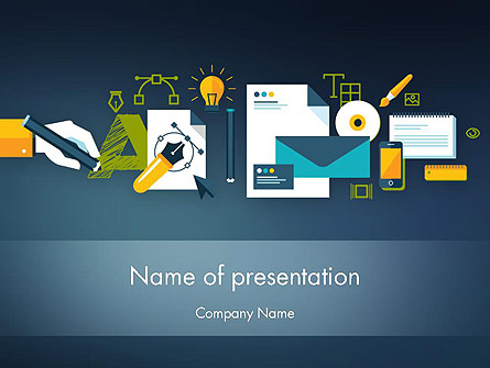 Branding Agency Presentation Template, Master Slide