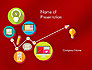 Colorful Media Application Icons slide 1