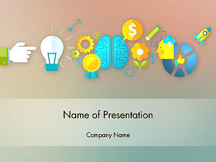 From Idea to Project Launch Presentation Template, Master Slide
