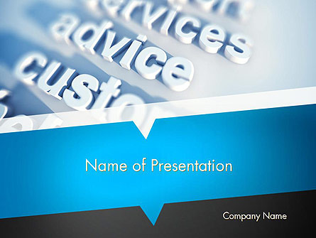 Professional Services Presentation Template, Master Slide