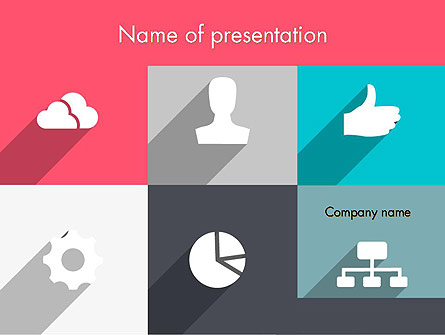 Modern Company Presentation Presentation Template, Master Slide