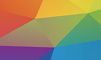 Colorful Triangle Mesh Presentation Template