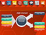 Flat Icons on Red Background slide 14