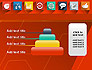 Flat Icons on Red Background slide 8