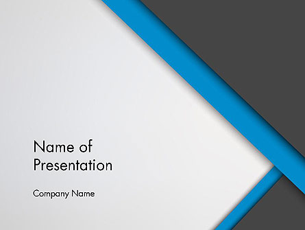 Cutting Edge Presentation Template, Master Slide