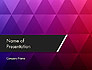 Purple Triangles Pattern slide 1