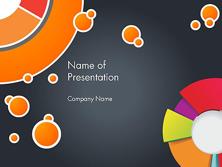 Circles and Pies Presentation Template, Master Slide