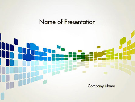 Abstract Colorful Squares Presentation Template for PowerPoint and ...