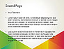 Colorful Triangles Background slide 2