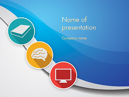 Education and Self Improvement Presentation Template, Master Slide