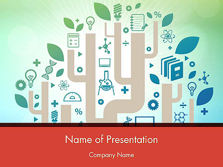 Education and Science Presentation Template, Master Slide