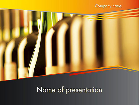 Types of Wine Presentation Template, Master Slide