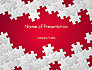 Red Puzzle Background slide 1