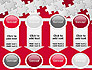 Red Puzzle Background slide 18