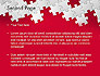 Red Puzzle Background slide 2