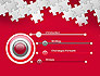 Red Puzzle Background slide 3