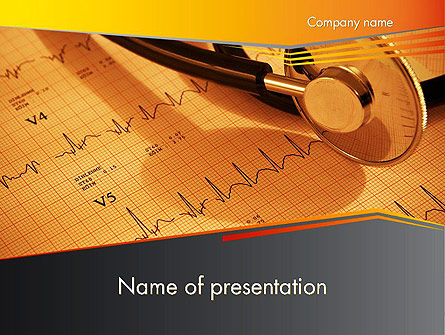 Heart Attack Symptoms Presentation Template, Master Slide
