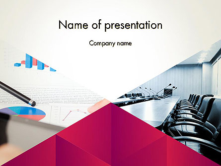 Meeting Preparation Presentation Template, Master Slide