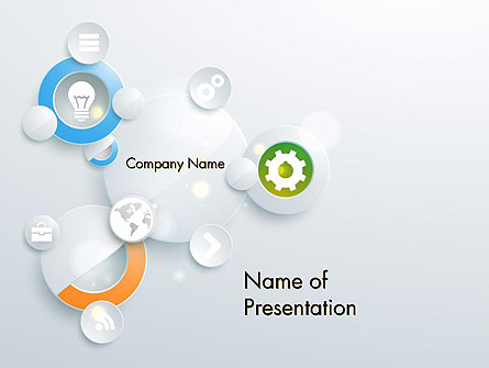 Business Infographic Creative Presentation Template, Master Slide