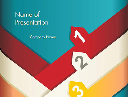 Colorful Options PowerPoint Templat Presentation Template, Master Slide