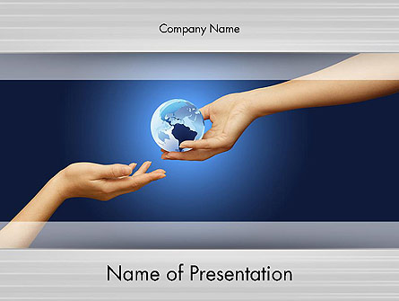 Managing Your World Presentation Template, Master Slide