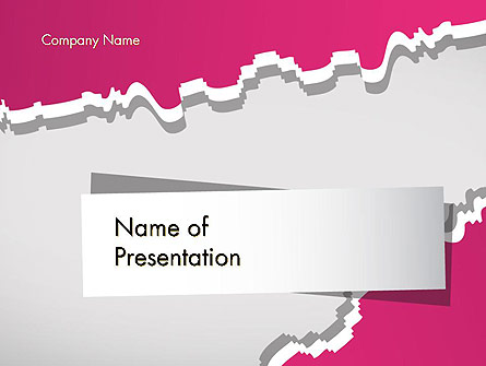 Cutted Out Piece of Paper Presentation Template, Master Slide