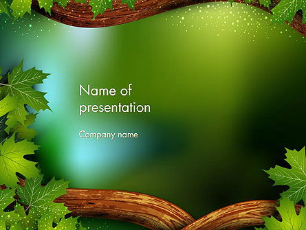 Forest Tale Presentation Template, Master Slide