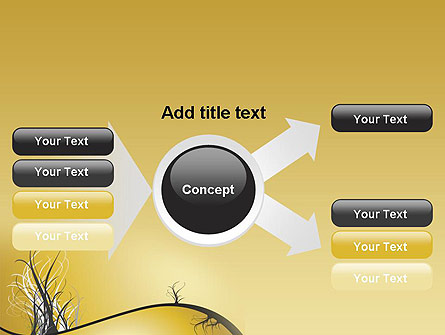 Abstract Tree Branch Presentation Template for PowerPoint and Keynote ...