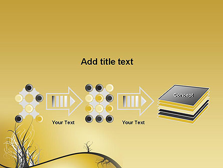 Abstract Tree Branch Presentation Template for PowerPoint and Keynote ...