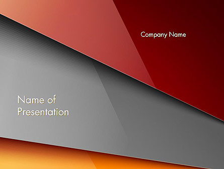 Abstract Solid Layers Presentation Template, Master Slide