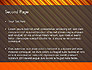 Diagonal Orange Stripes slide 2